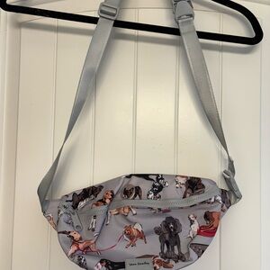 Vera Bradley Gray Belt Bag with Sleek Design